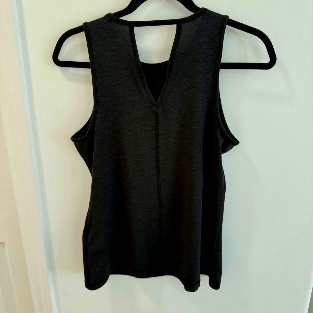Ideology Black Cut Out Sleeveless Tank Top